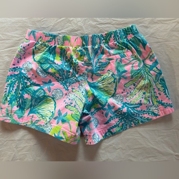 Lilly Pulitzer Ocean View Shorts Mandevilla Baby Hip Nautic X Small - Picture 3 of 6